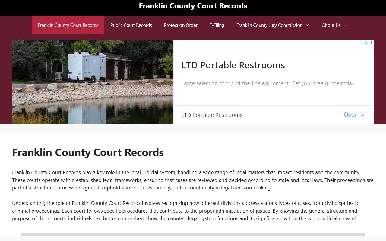 Fairfield County dissolution of marriage court records search portal