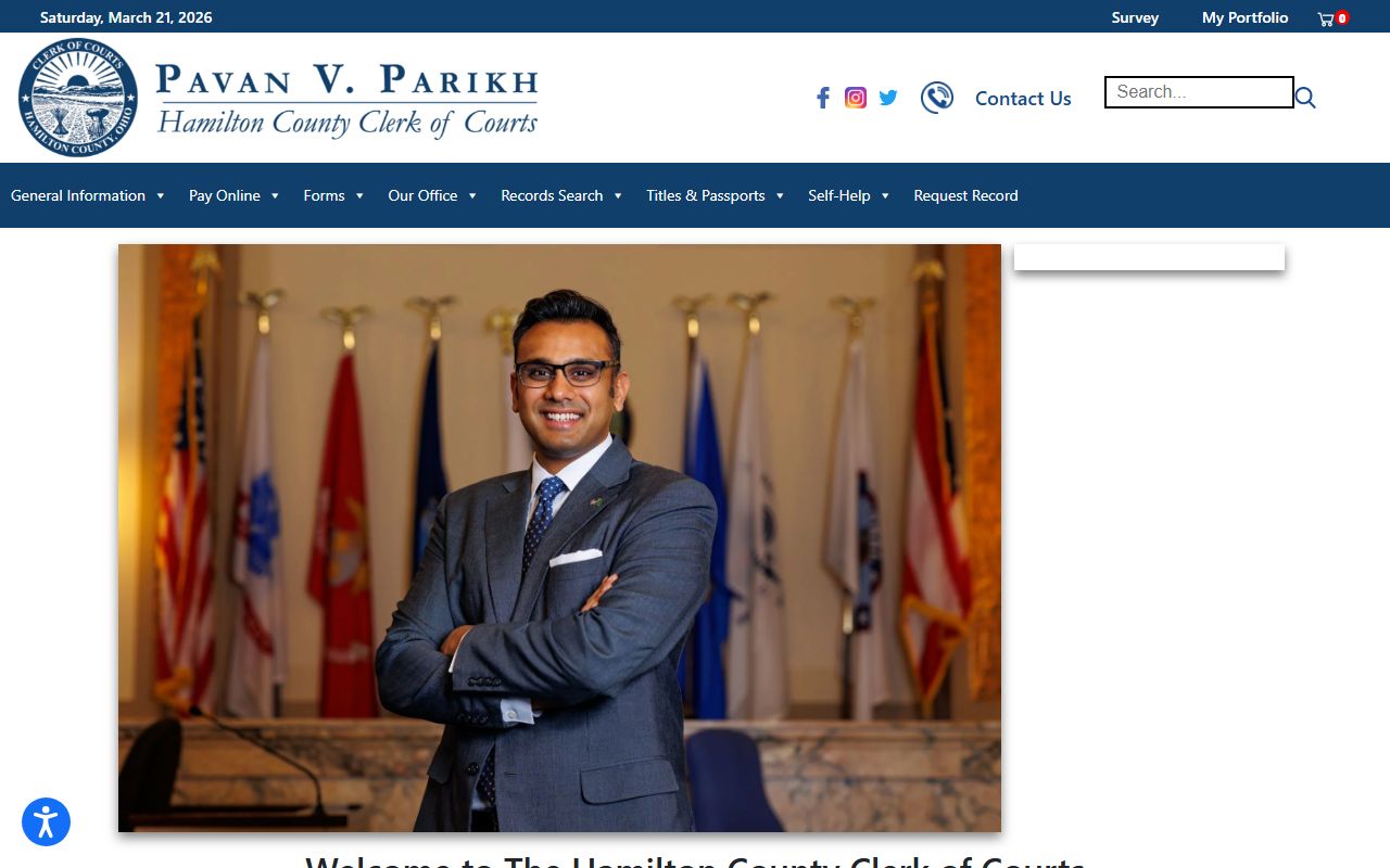 Hamilton County Clerk of Courts dissolution of marriage records